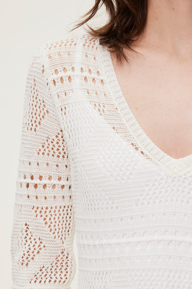 Robe Elisa - Blanc