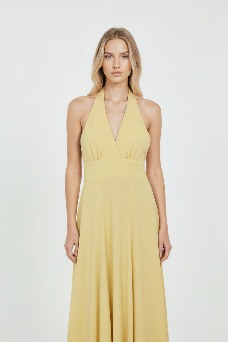 Robe Ersilie - Jaune