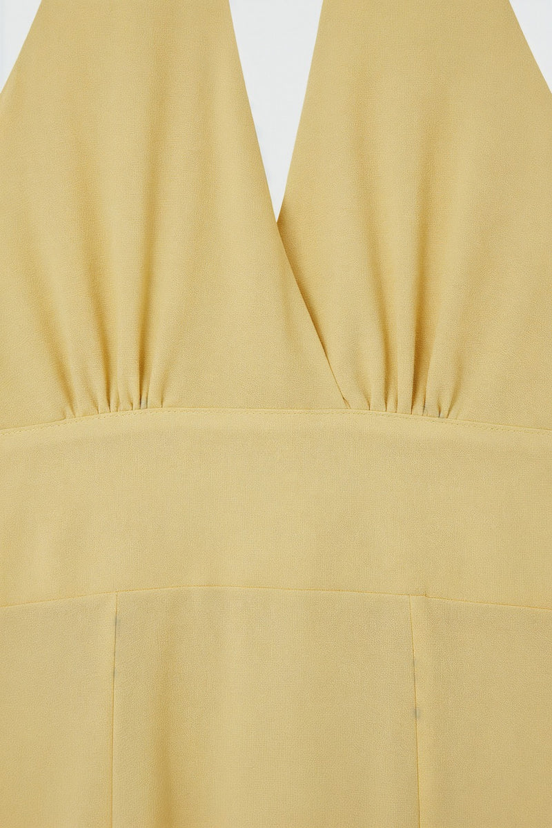 Robe Ersilie - Jaune