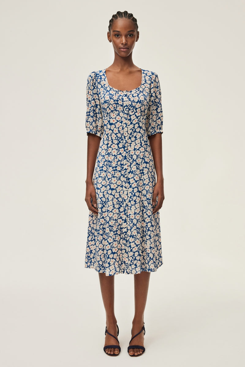 Robe Emalia - Bleu Ocean