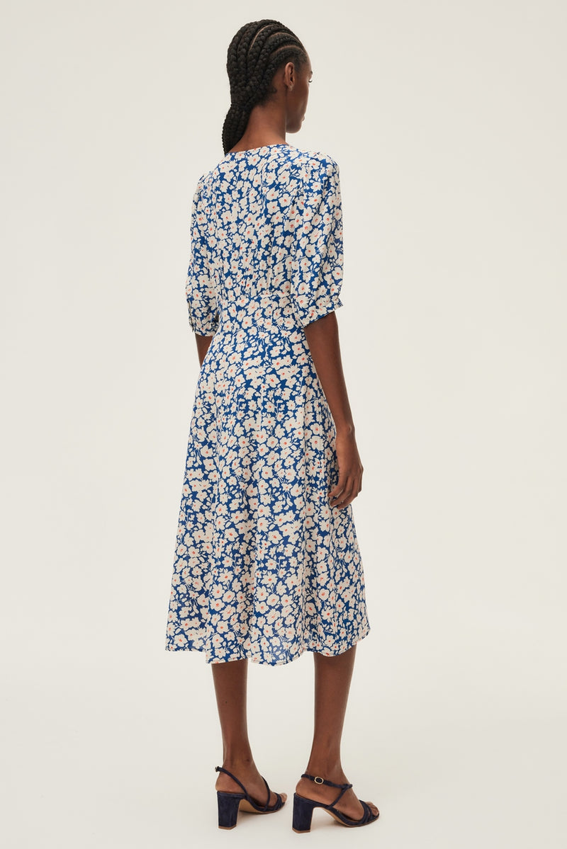 Robe Emalia - Bleu Ocean