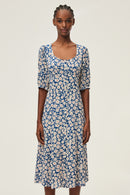Robe Emalia - Bleu Ocean