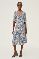 Robe Emalia - Bleu Ocean