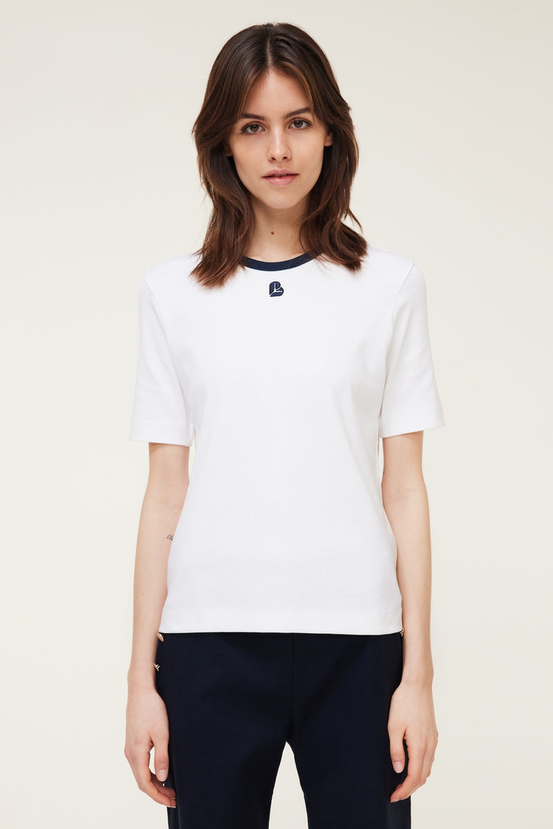 T-Shirt Mahalia - Blanc