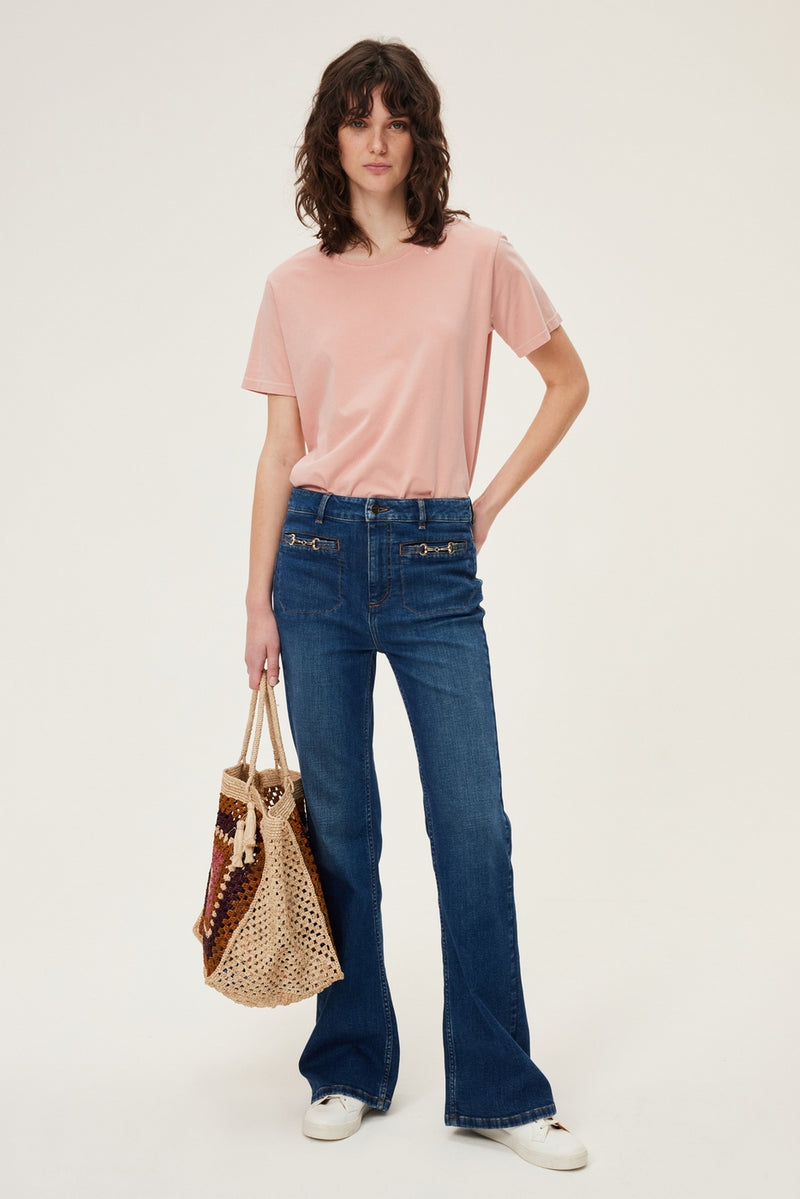 T-Shirt Melly - Rose Clair