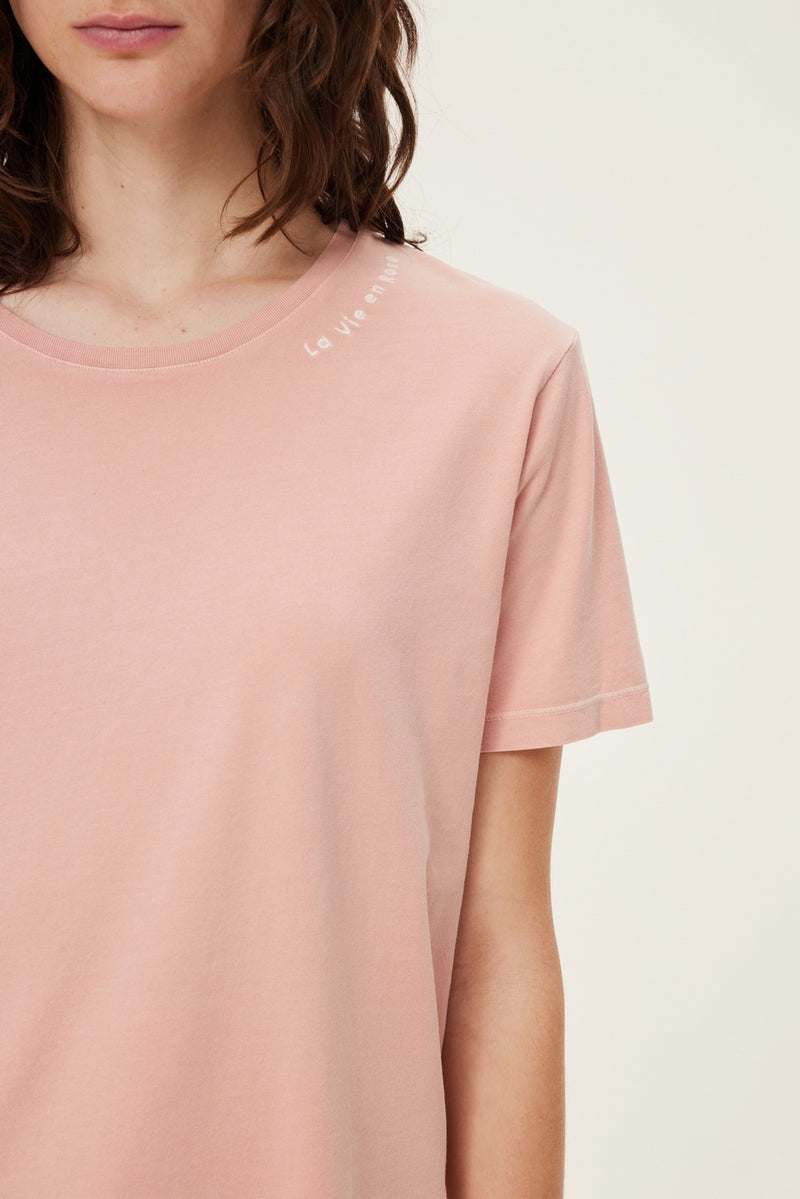 T-Shirt Melly - Rose Clair