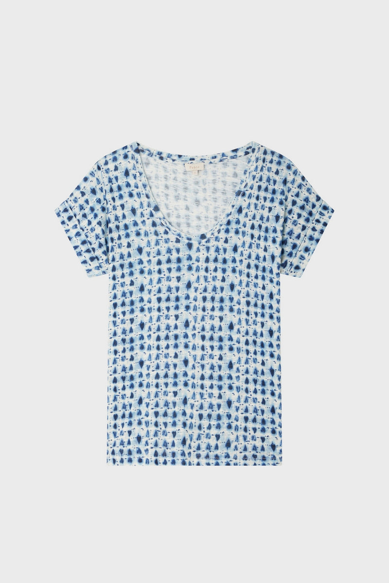 T-Shirt Mia - Indigo