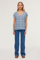 T-Shirt Mia - Indigo