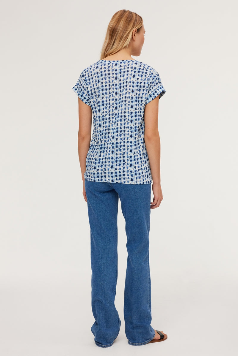 T-Shirt Mia - Indigo