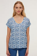 T-Shirt Mia - Indigo