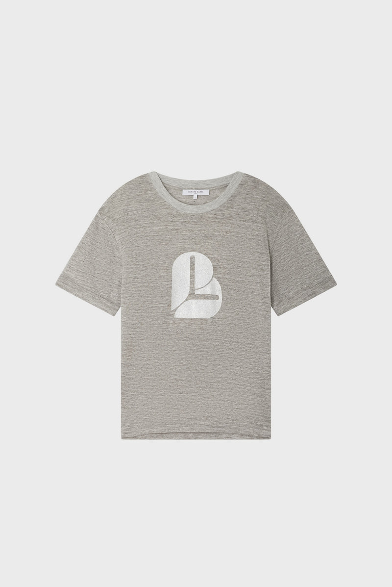 T-Shirt Meline - Gris Chiné
