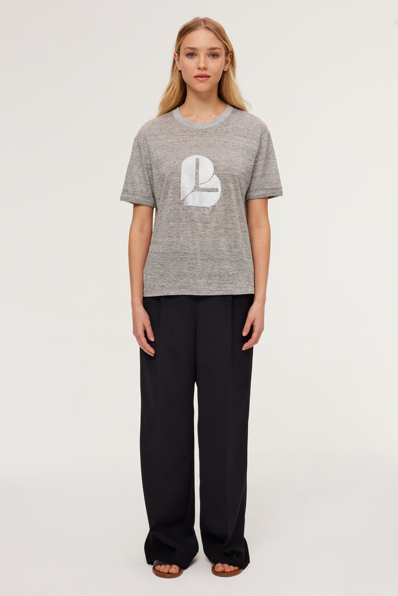 T-Shirt Meline - Gris Chiné
