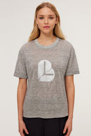 T-Shirt Meline - Gris Chiné