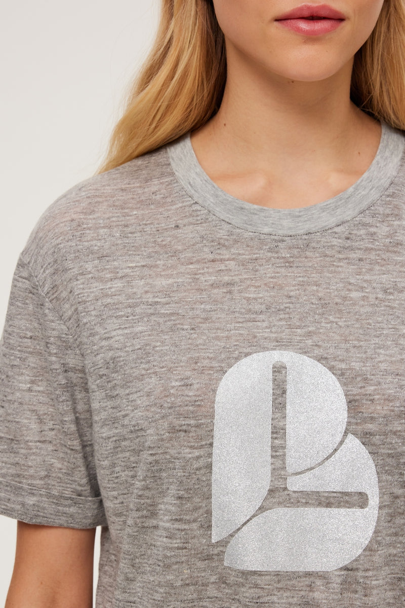 T-Shirt Meline - Gris Chiné