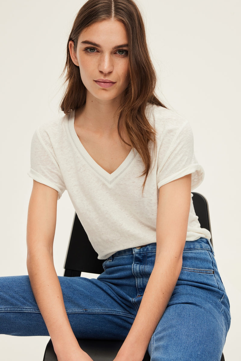 T-Shirt Magali - Ecru
