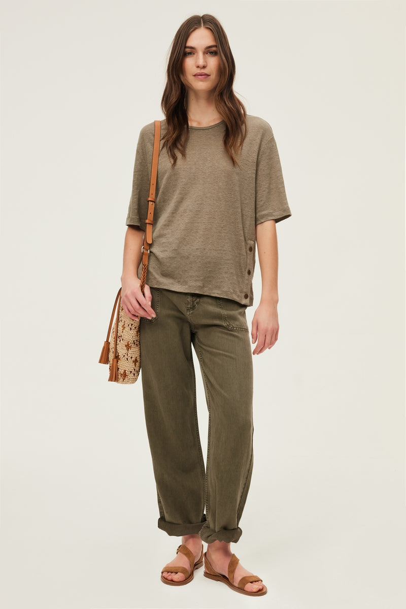 T-Shirt Mayra - Vert Kaki