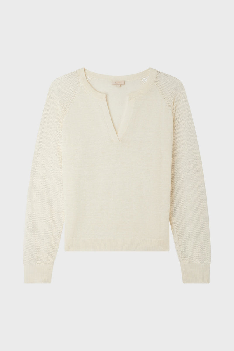 Pull Leodie - Ecru