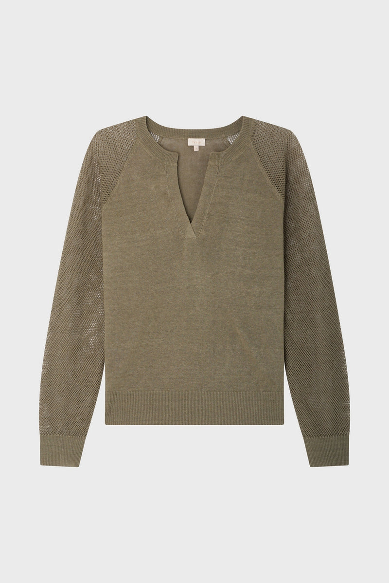 Pull Leodie - Vert Kaki