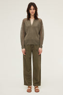 Pull Leodie - Vert Kaki