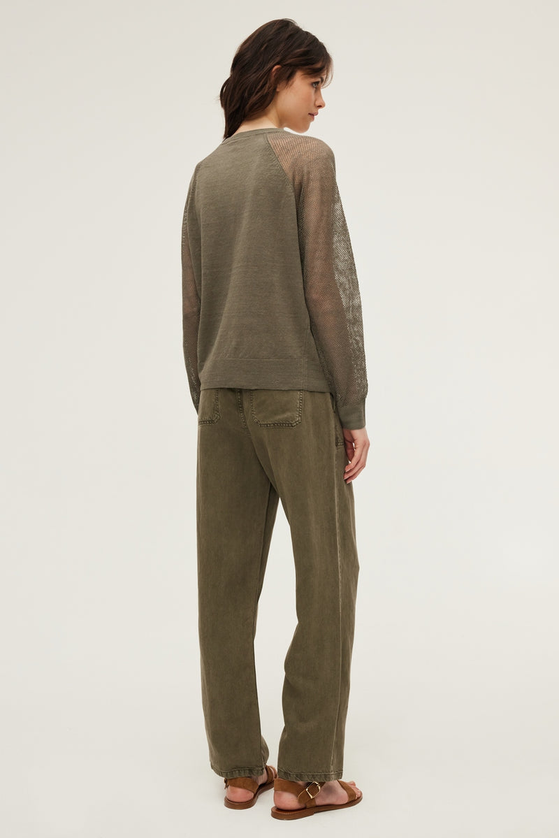 Pull Leodie - Vert Kaki