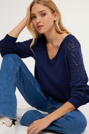 Pull Louisa - Marine
