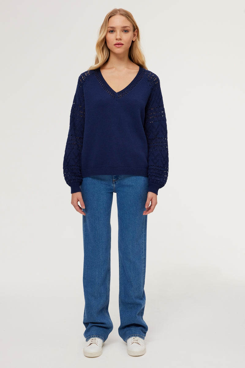 Pull Louisa - Marine