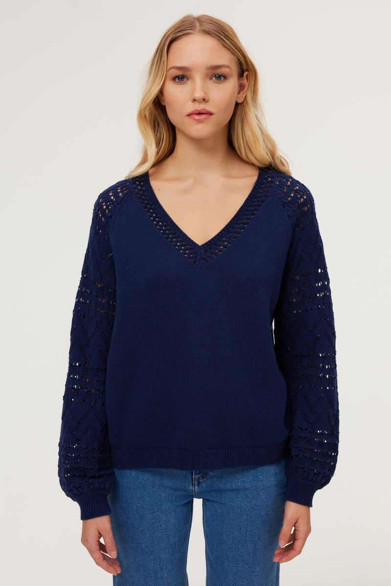 Pull Louisa - Marine