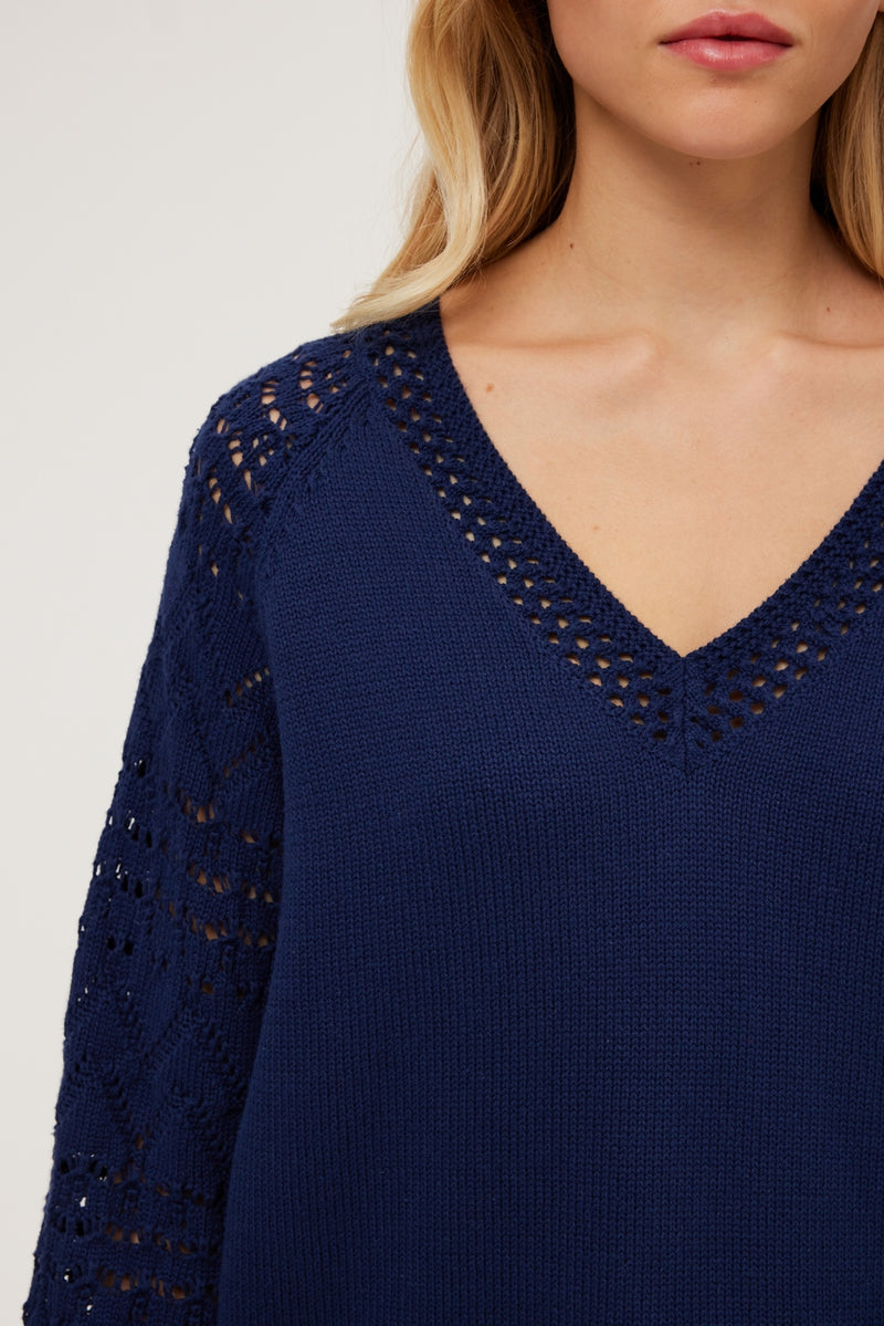 Pull Louisa - Marine