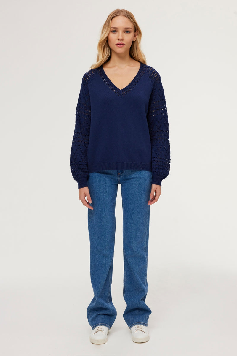 Pull Louisa - Marine