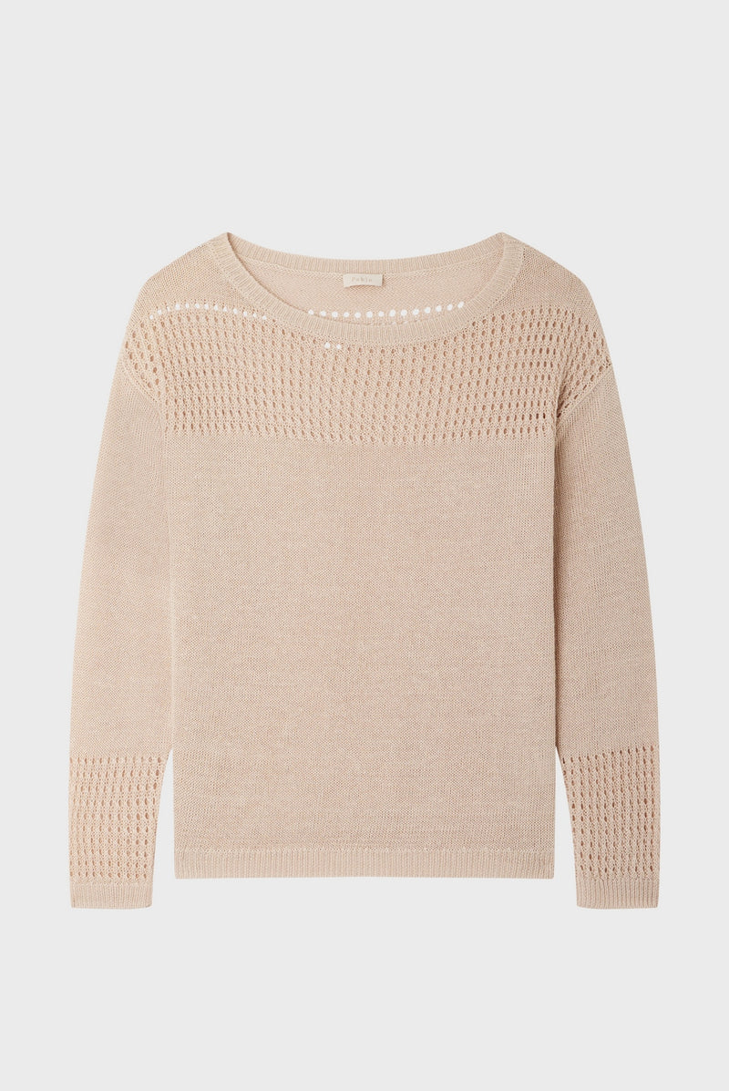 Pull Lisie - Beige Rosé