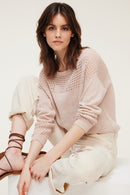 Pull Lisie - Beige Rosé