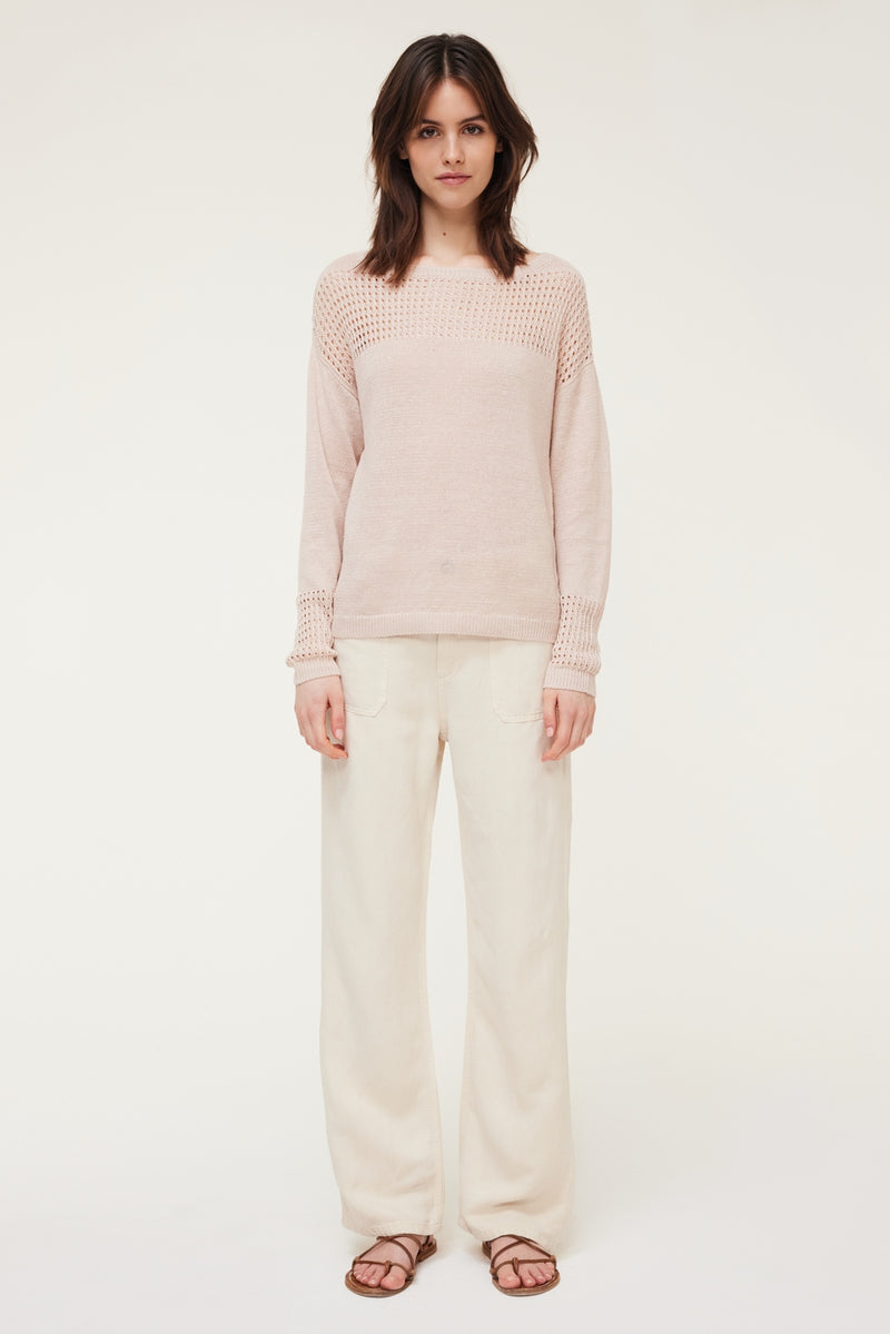 Pull Lisie - Beige Rosé