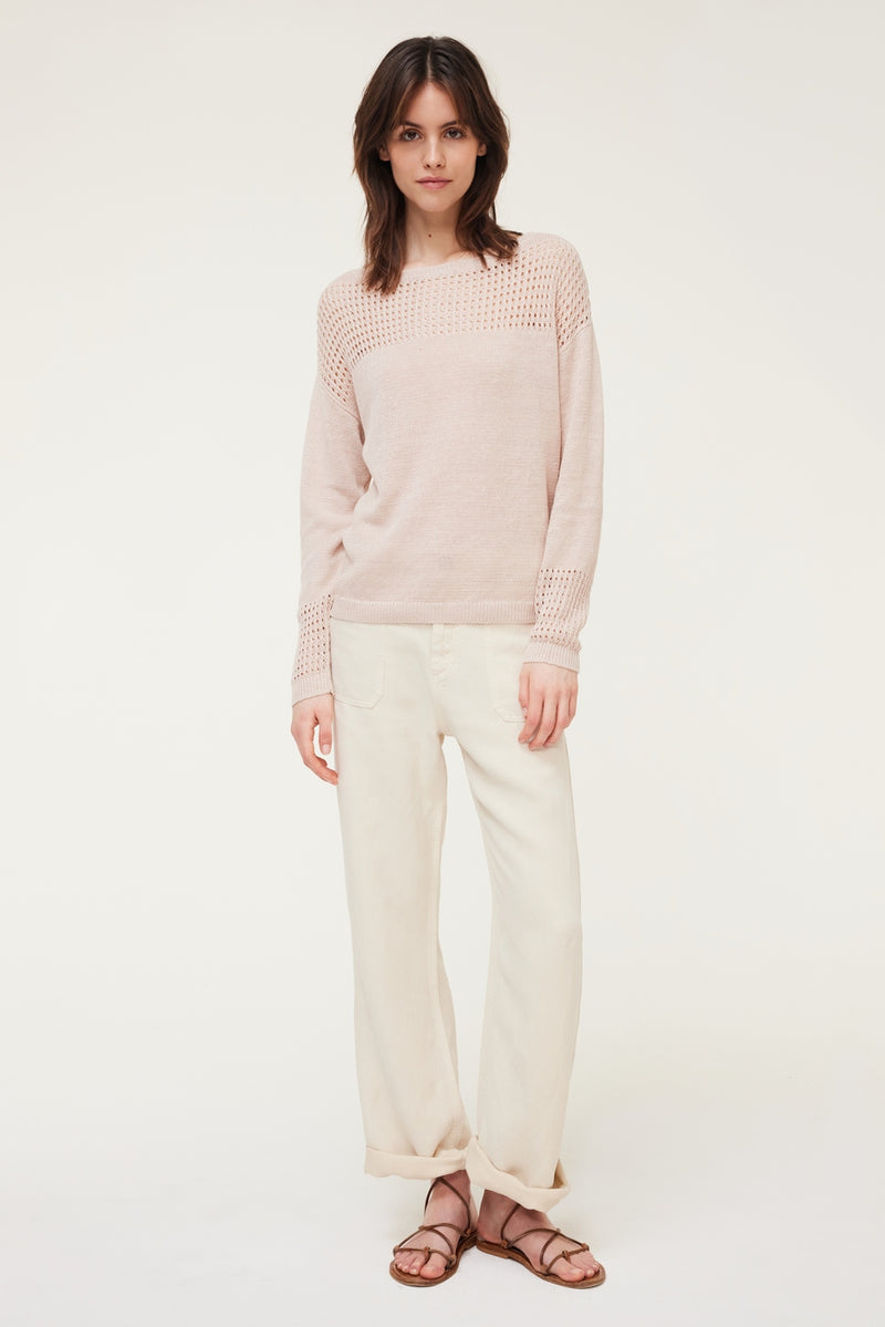 Pull Lisie - Beige Rosé