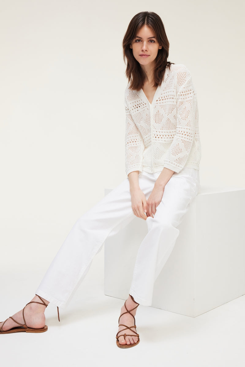 Gilet Lysia - Blanc
