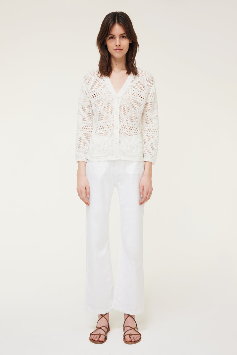 Gilet Lysia - Blanc