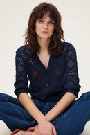 Gilet Lysia - Marine