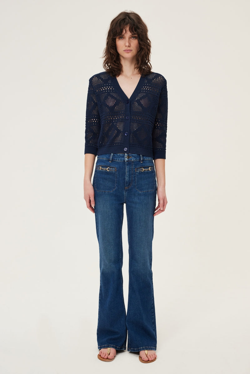 Gilet Lysia - Marine