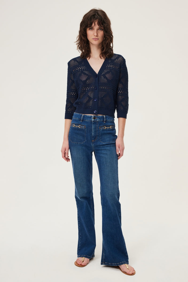 Gilet Lysia - Marine