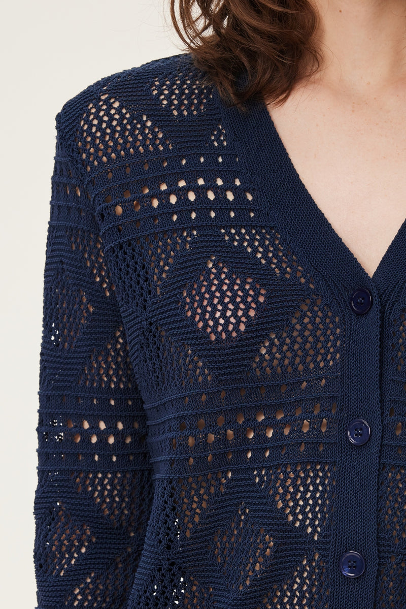 Gilet Lysia - Marine