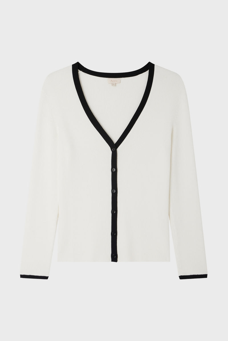 Gilet Lucie - Ecru