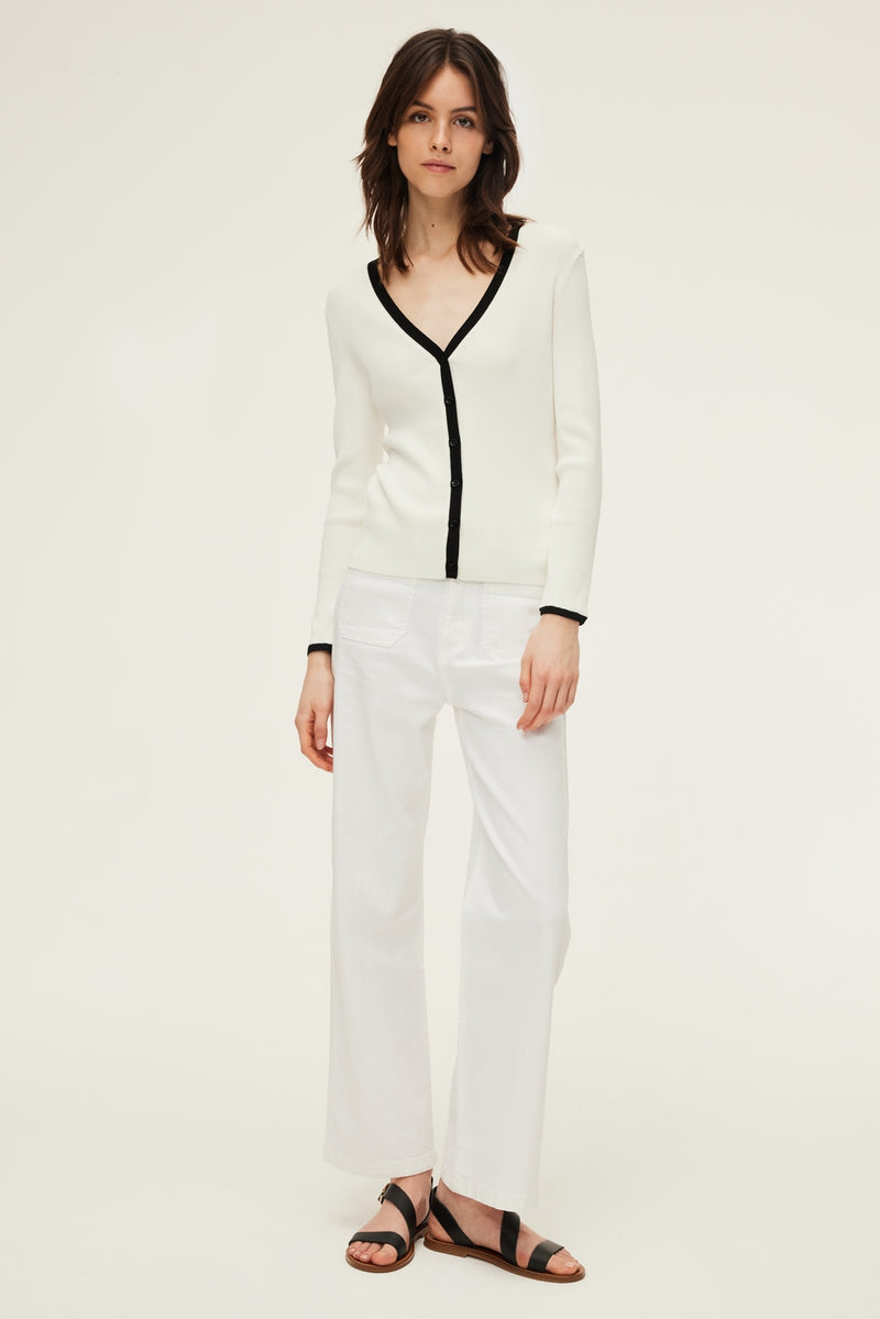 Gilet Lucie - Ecru
