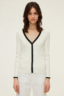 Gilet Lucie - Ecru