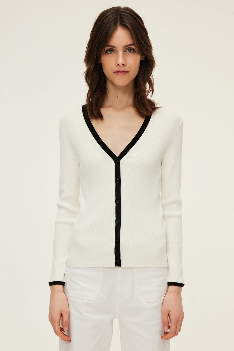 Gilet Lucie - Ecru