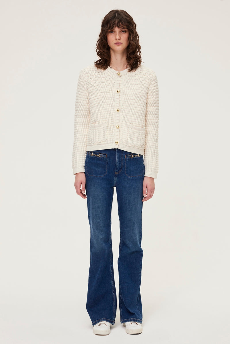 Gilet Lorenn - Ecru
