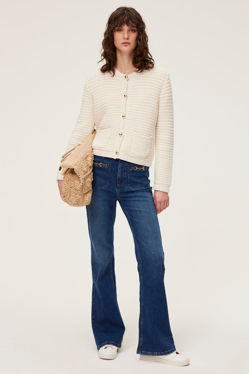 Gilet Lorenn - Ecru
