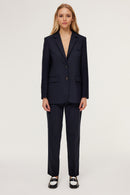 Blazer Brune - Marine