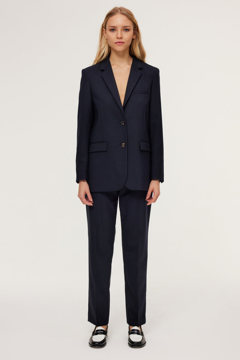 Blazer Brune - Marine