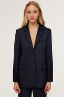 Blazer Brune - Marine