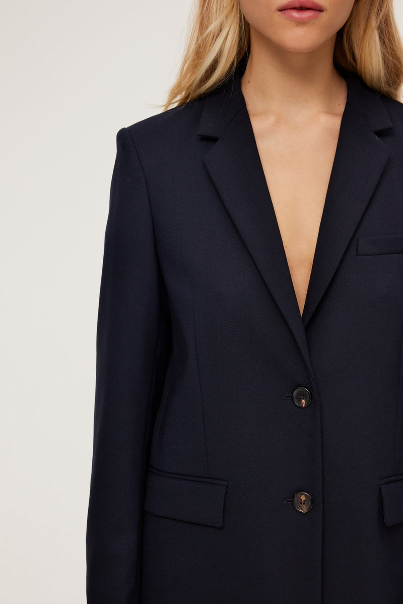 Blazer Brune - Marine