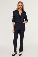 Blazer Brune - Marine